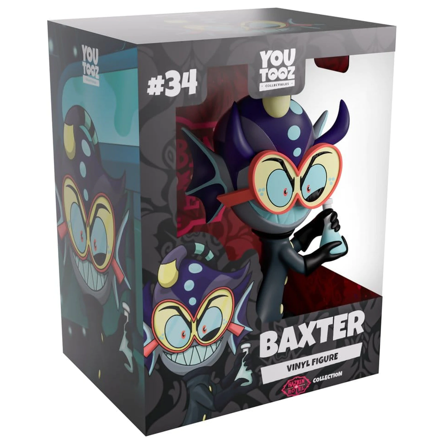 Hazbin Hotel Baxter Vinyl Figure 13 cm product photo