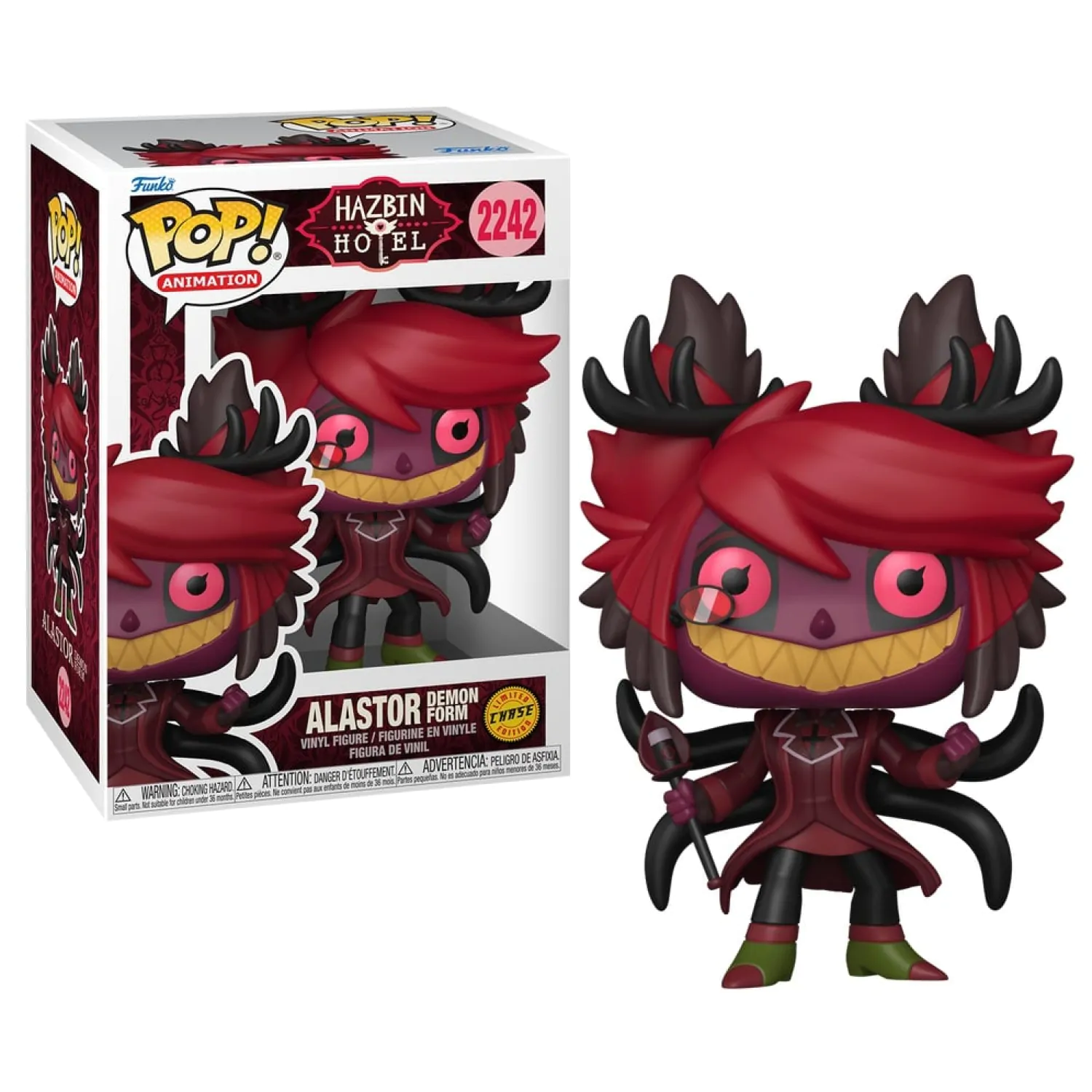 Hazbin Hotel Funko POP! figure Animation Alastor Chase product photo