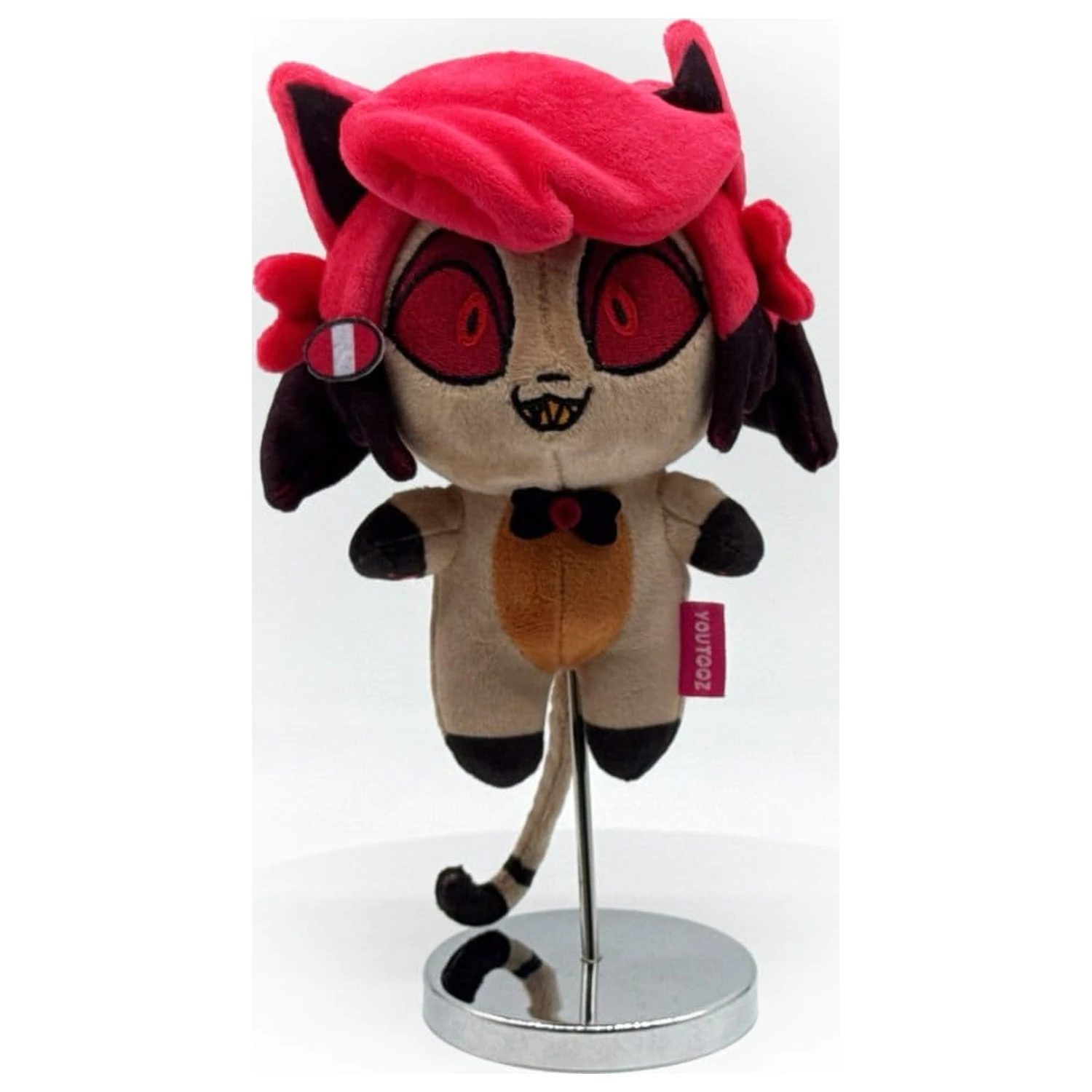 Hazbin Hotel Keychain Plush Alastor Kitty 13 cm product photo