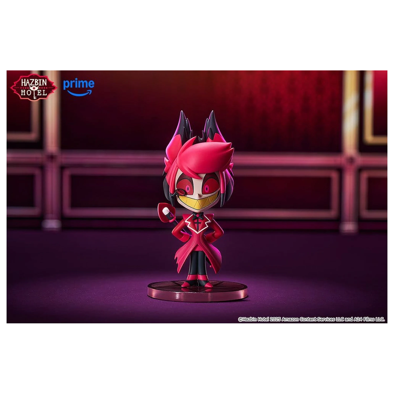Hazbin Hotel PVC Statue Qset Alastor 8 cm       product photo