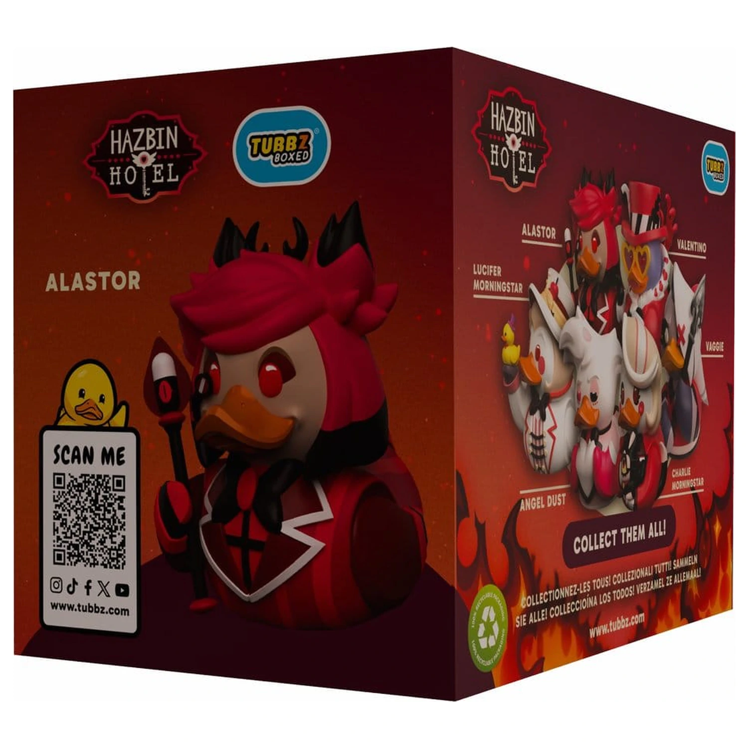 Hazbin Hotel Tubbz PVC Figure Alastor Boxed Edition 10 cm             product photo