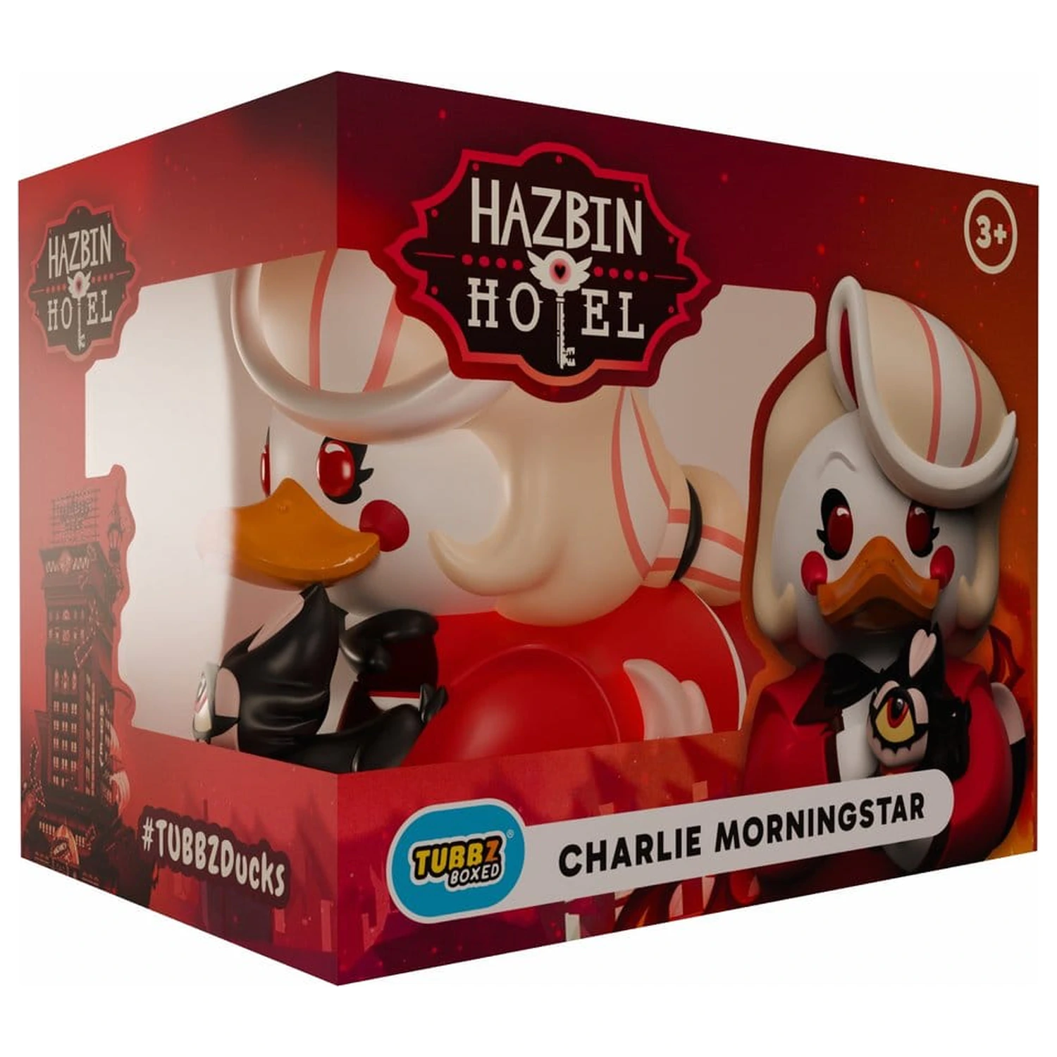 Hazbin Hotel Tubbz PVC Figure Charlie Morningstar Boxed Edition 10 cm             product photo