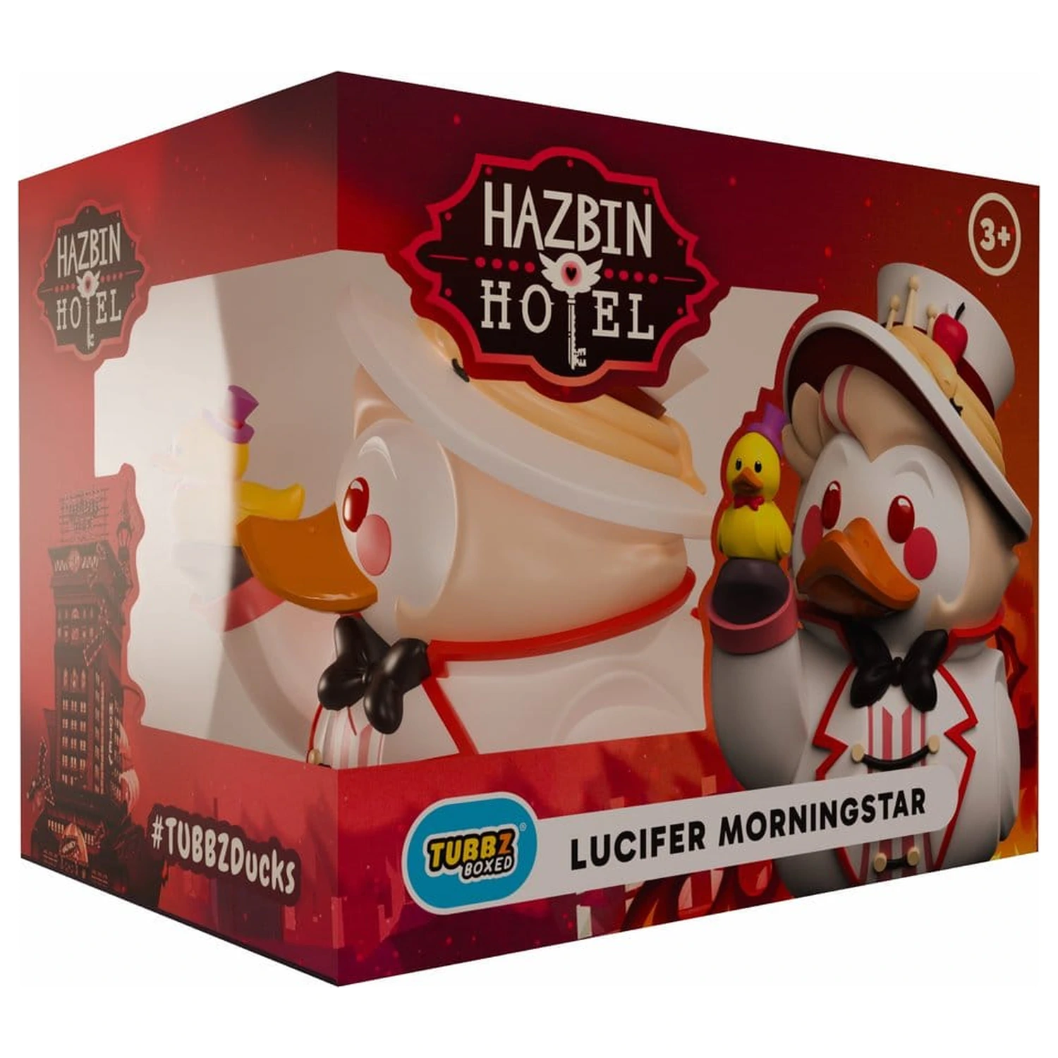 Hazbin Hotel Tubbz PVC Figure Lucifer Morningstar Boxed Edition 10 cm                  product photo