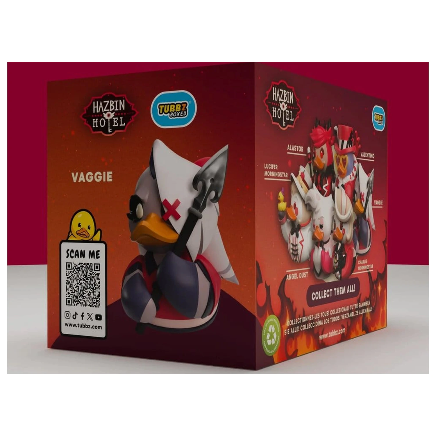 Hazbin Hotel Tubbz PVC Figure Vaggie Boxed Edition 10 cm                   product photo