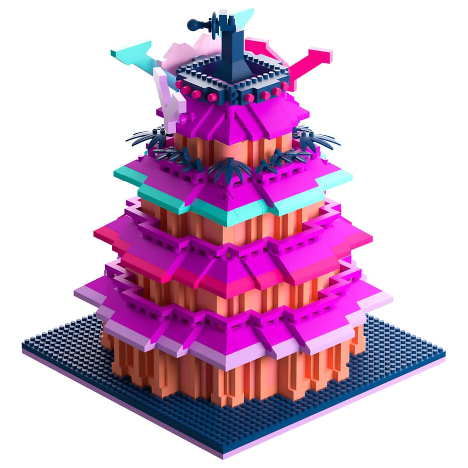 Hazbin Hotel brickset V Tower 20 cm     product photo