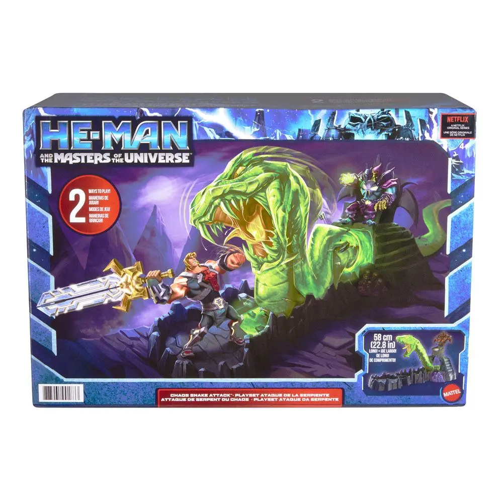 He-Man and the Masters of the Universe Playset 2022 Chaos Snake Attack 58 cm product photo