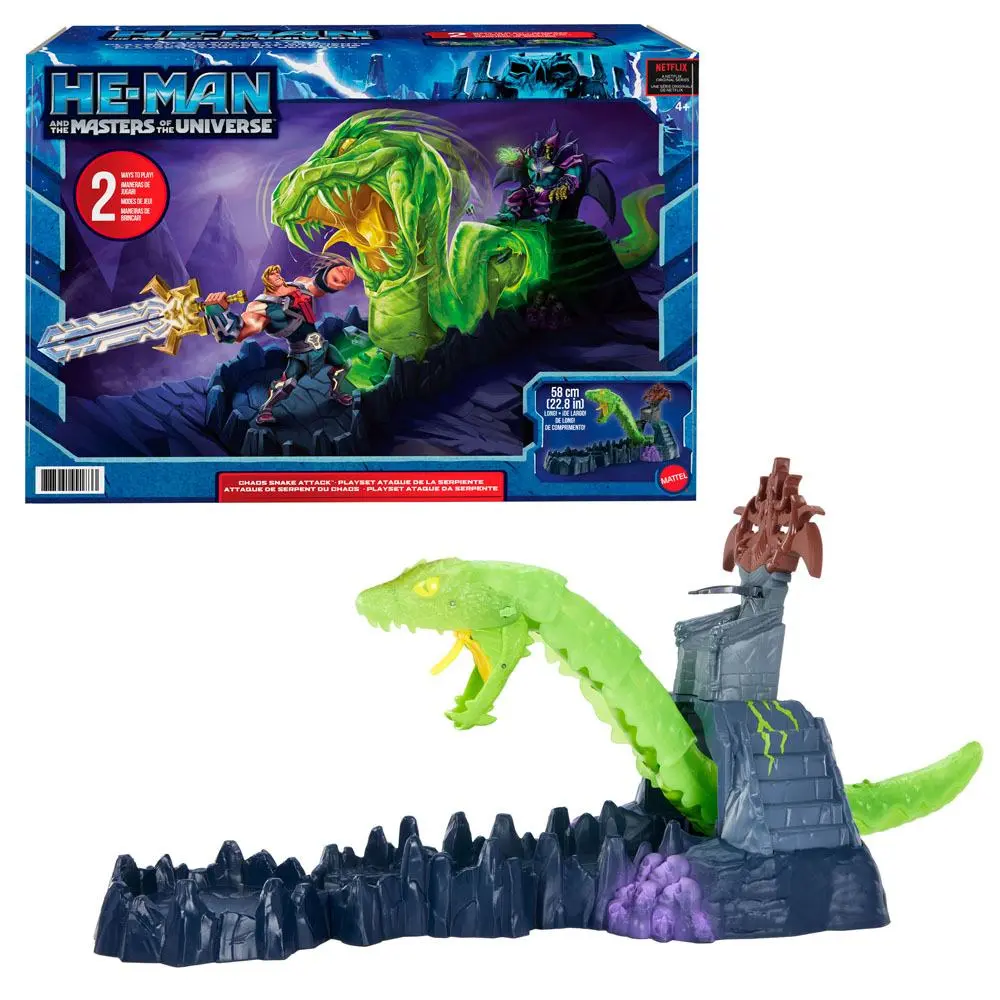 He-Man and the Masters of the Universe Playset 2022 Chaos Snake Attack 58 cm product photo