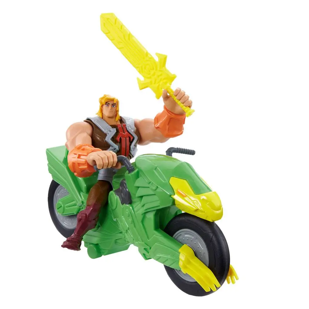 He-Man and the Masters of the Universe Action Figure with Vehicle 2022 He-Man &amp; Ground Ripper 14 cm product photo