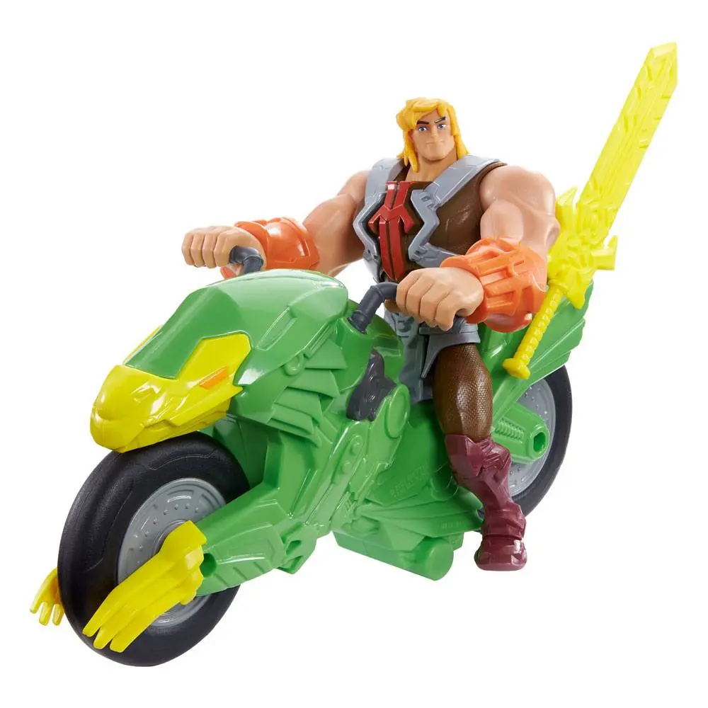 He-Man and the Masters of the Universe Action Figure with Vehicle 2022 He-Man &amp; Ground Ripper 14 cm product photo