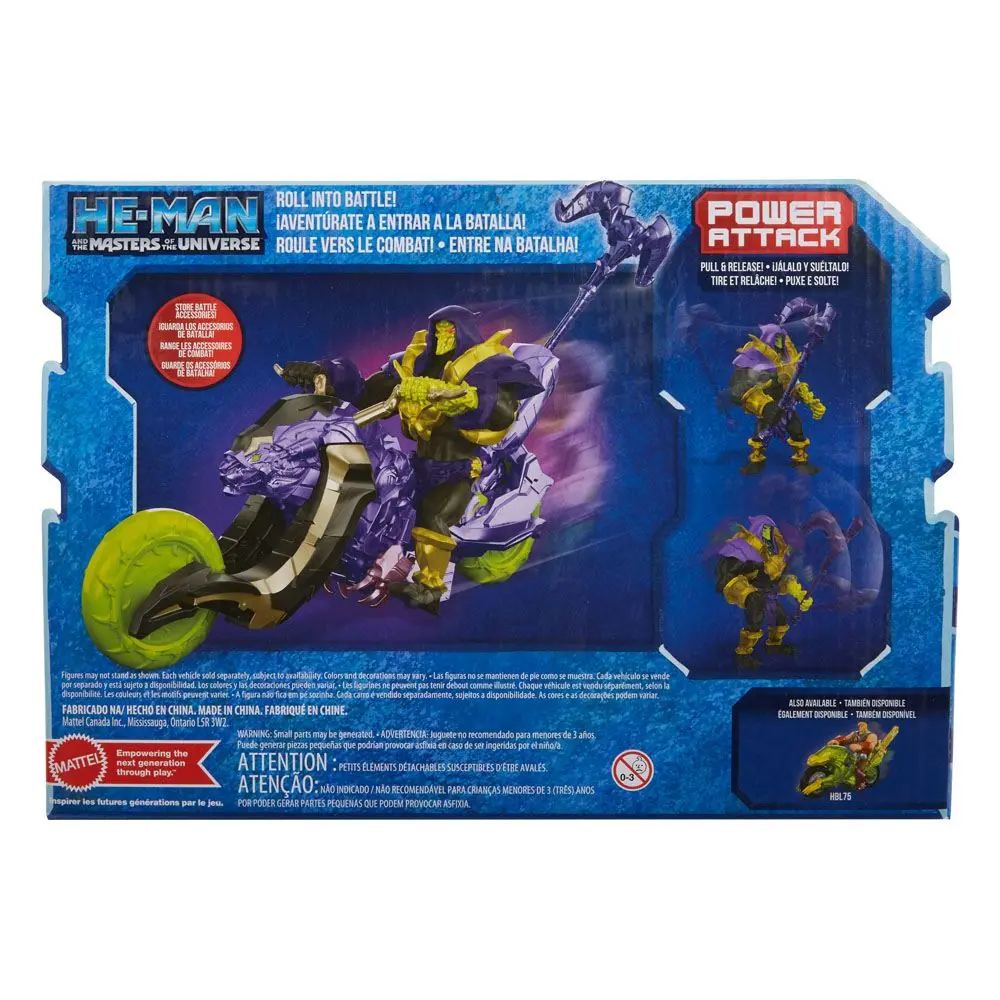 He-Man and the Masters of the Universe Action Figure with Vehicle 2022 Skeletor &amp; Painthor 14 cm product photo