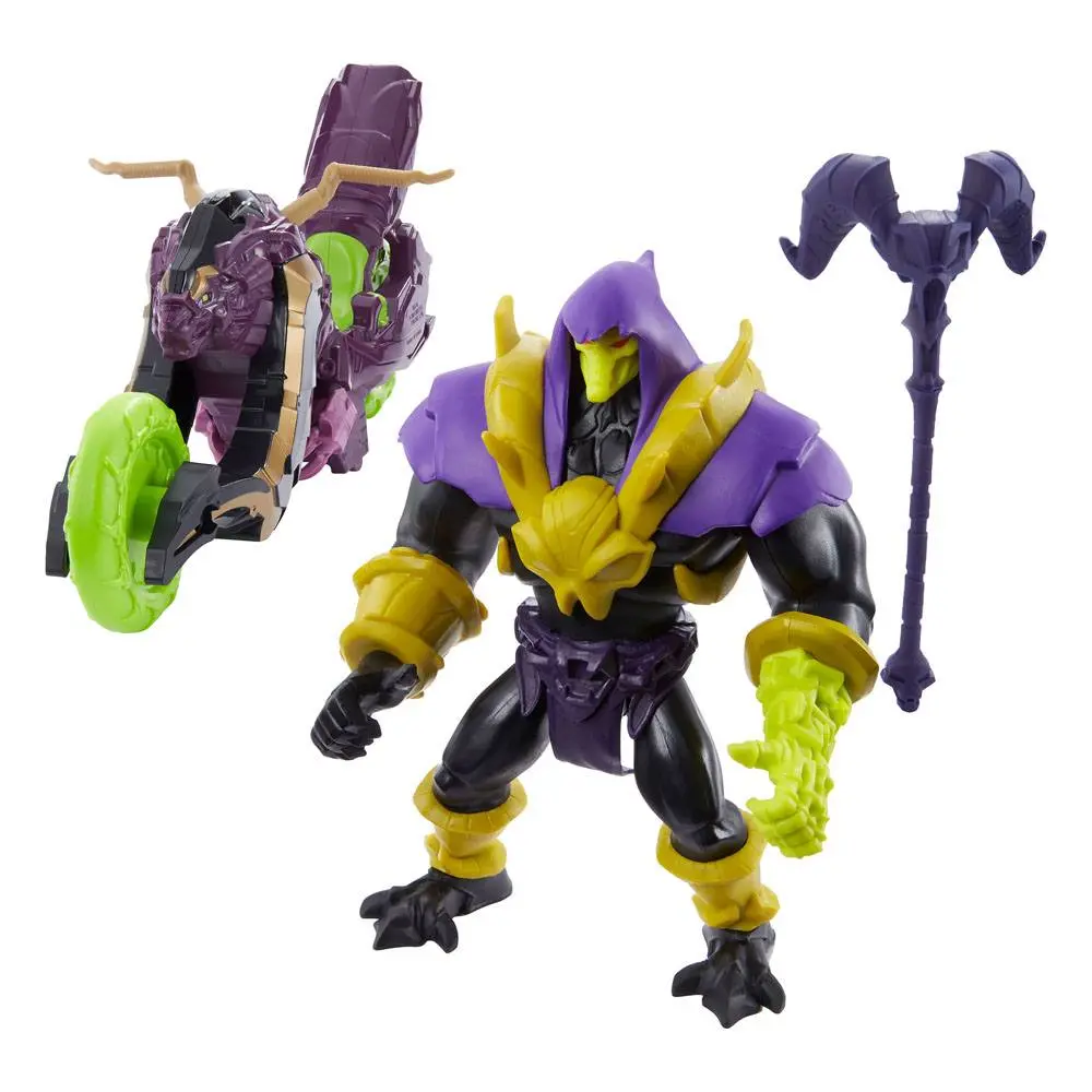 He-Man and the Masters of the Universe Action Figure with Vehicle 2022 Skeletor &amp; Painthor 14 cm product photo