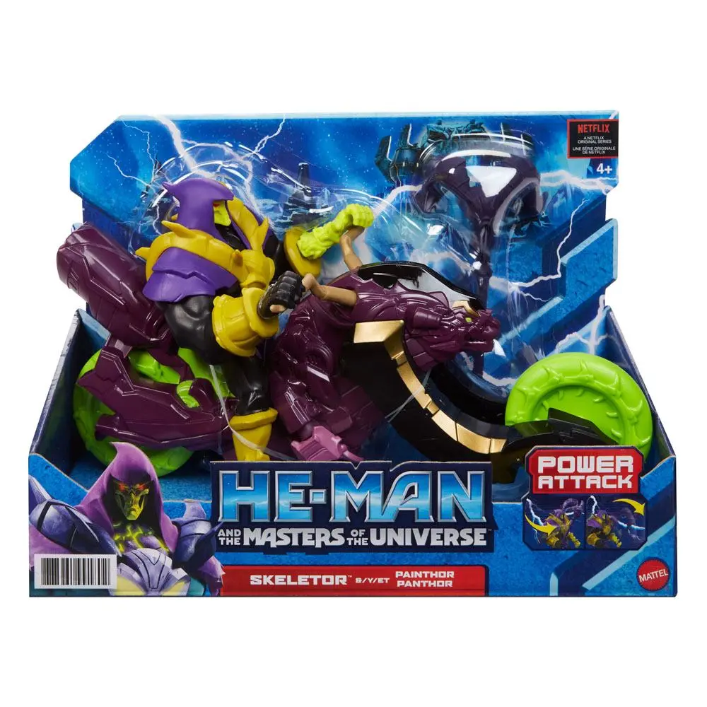 He-Man and the Masters of the Universe Action Figure with Vehicle 2022 Skeletor &amp; Painthor 14 cm product photo