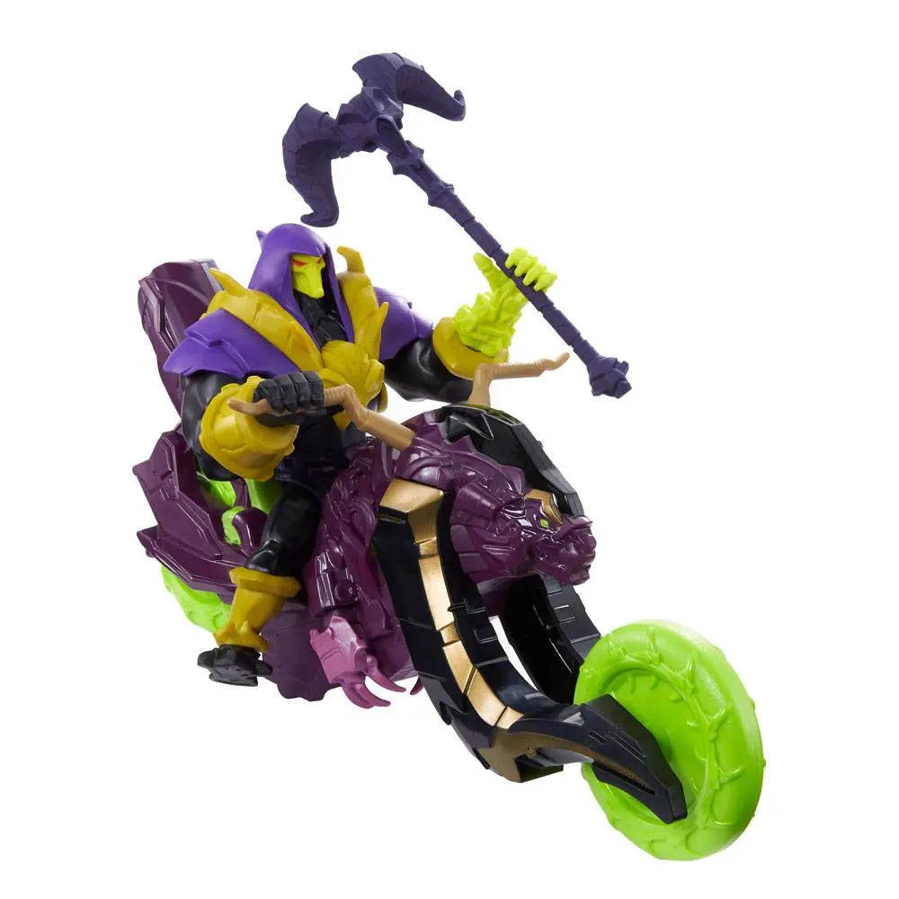 He-Man and the Masters of the Universe Action Figure with Vehicle 2022 Skeletor &amp; Painthor 14 cm product photo