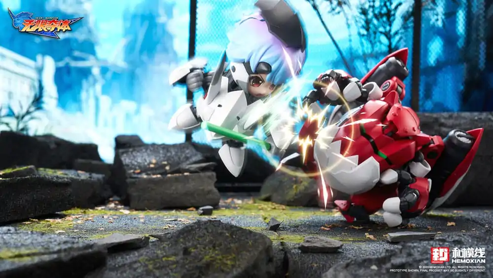 Heart Warrior Action Figure Ellie &amp; Ogre 11 cm product photo