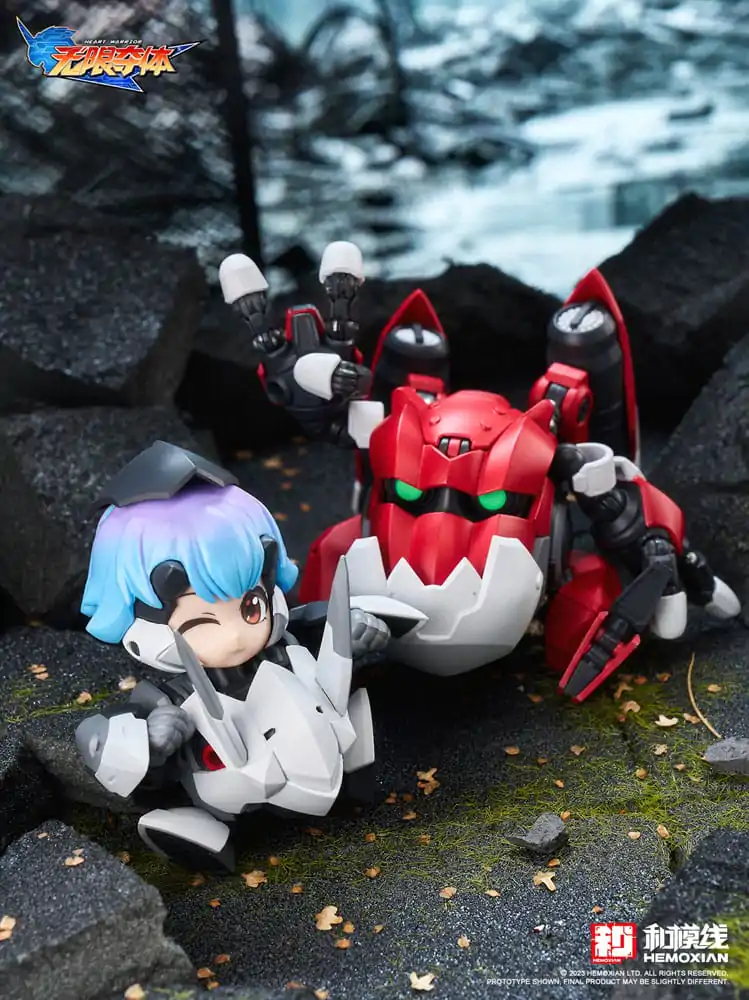 Heart Warrior Action Figure Ellie &amp; Ogre 11 cm product photo