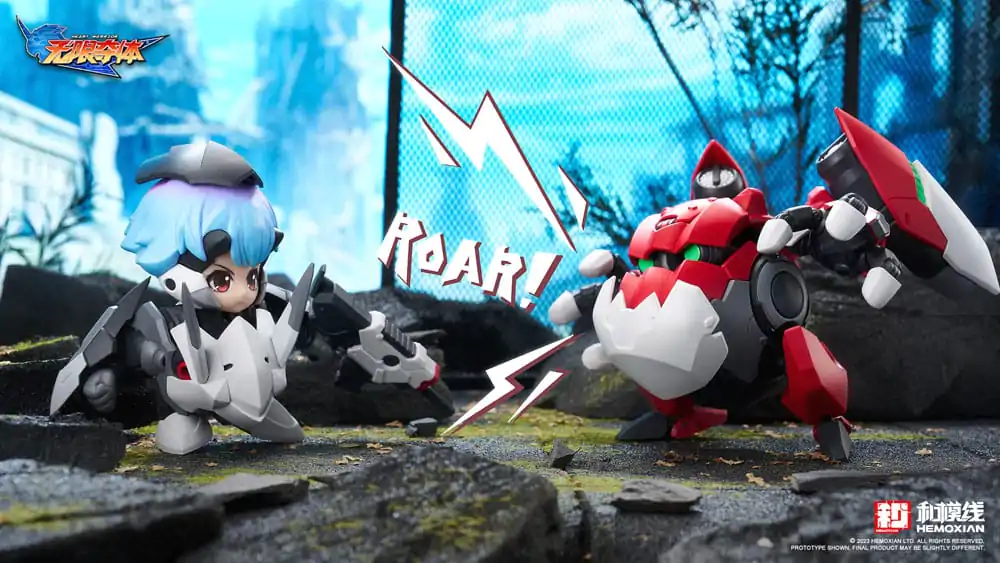 Heart Warrior Action Figure Ellie &amp; Ogre 11 cm product photo