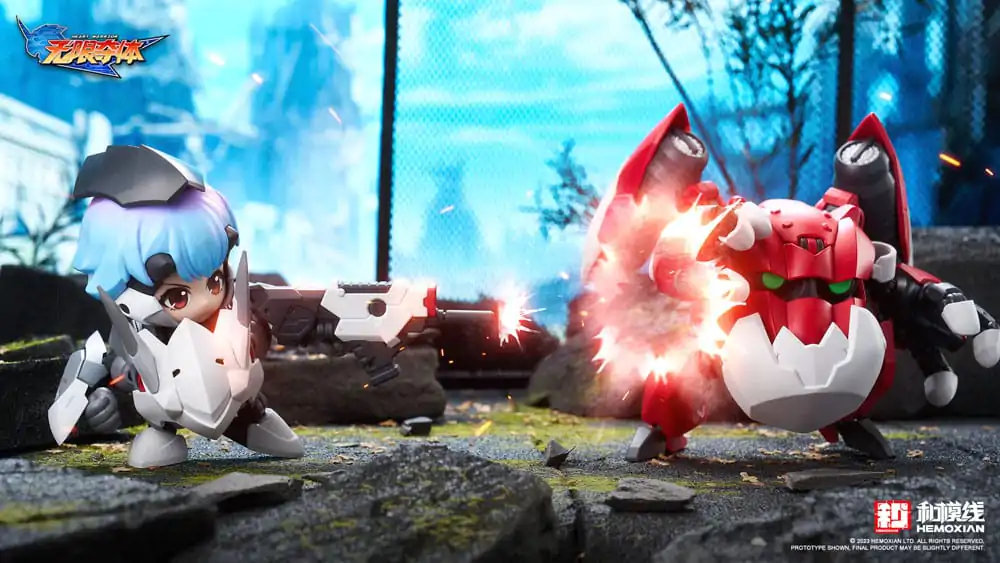 Heart Warrior Action Figure Ellie &amp; Ogre 11 cm product photo