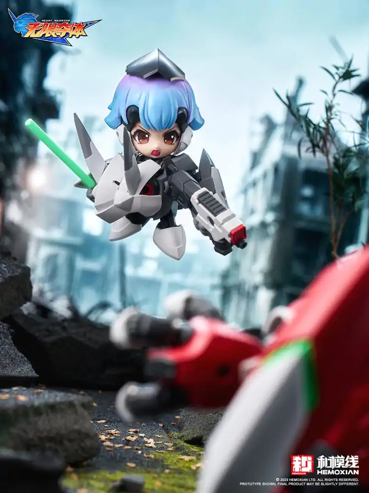 Heart Warrior Action Figure Ellie &amp; Ogre 11 cm product photo