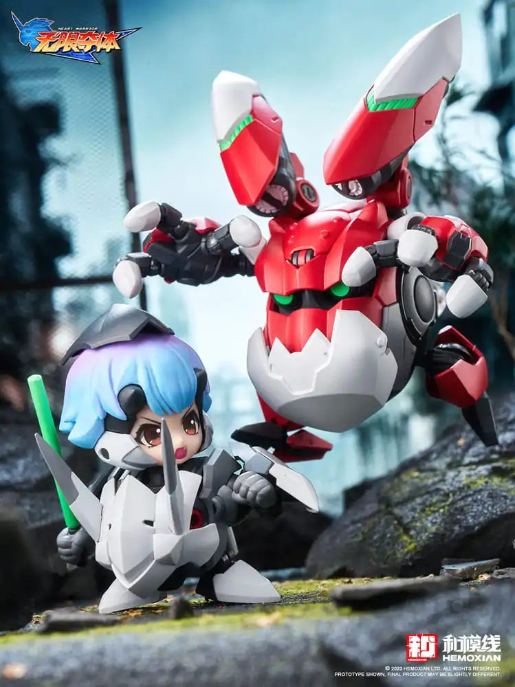 Heart Warrior Action Figure Ellie &amp; Ogre 11 cm product photo