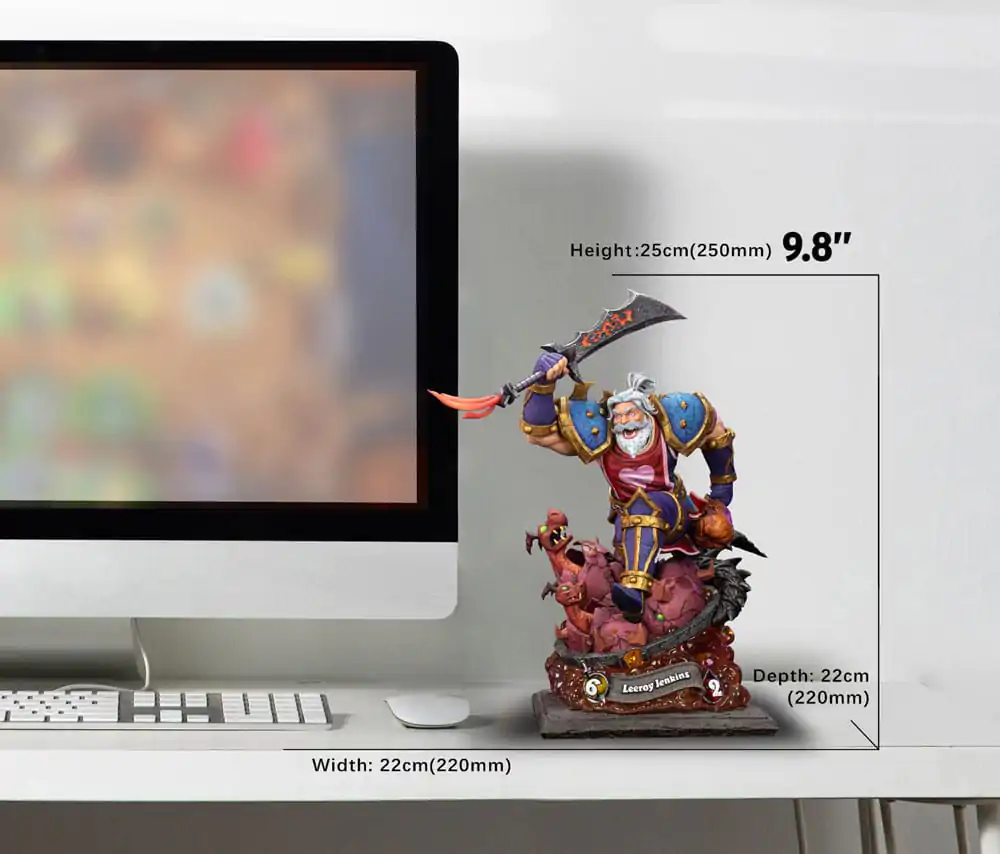 Hearthstone Statue 1/10 Leeroy Jenkins 25 cm product photo