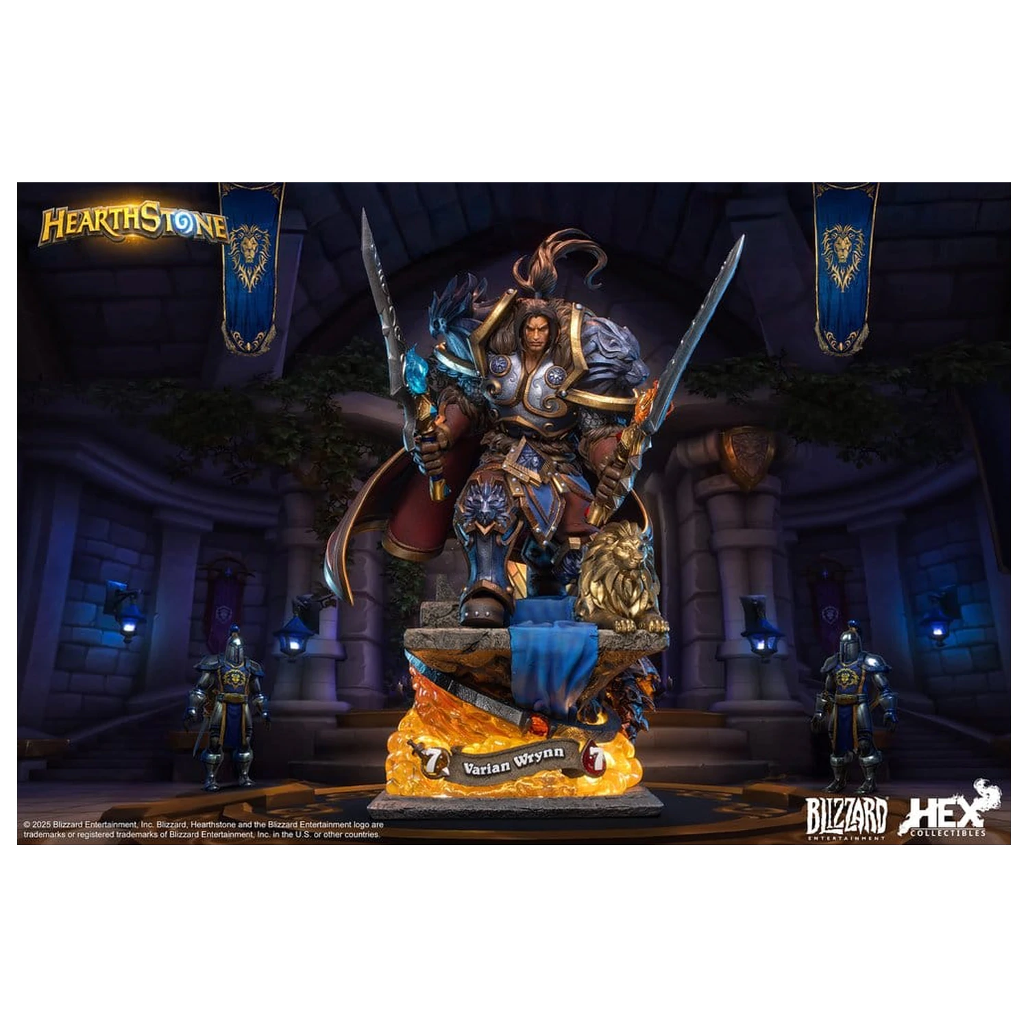 Hearthstone Statue 1/10 Varian Wrynn 31 cm product photo