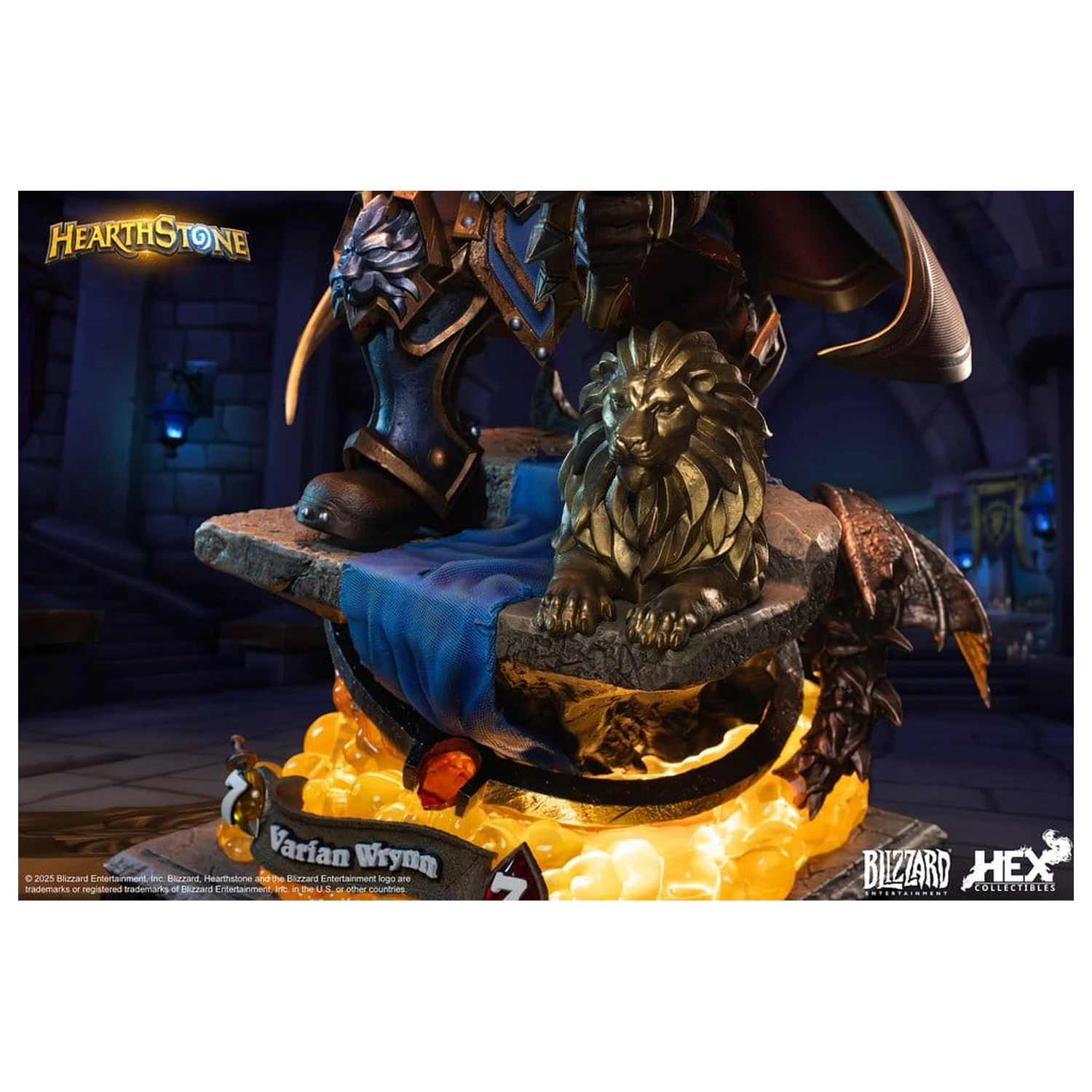 Hearthstone Statue 1/10 Varian Wrynn 31 cm product photo