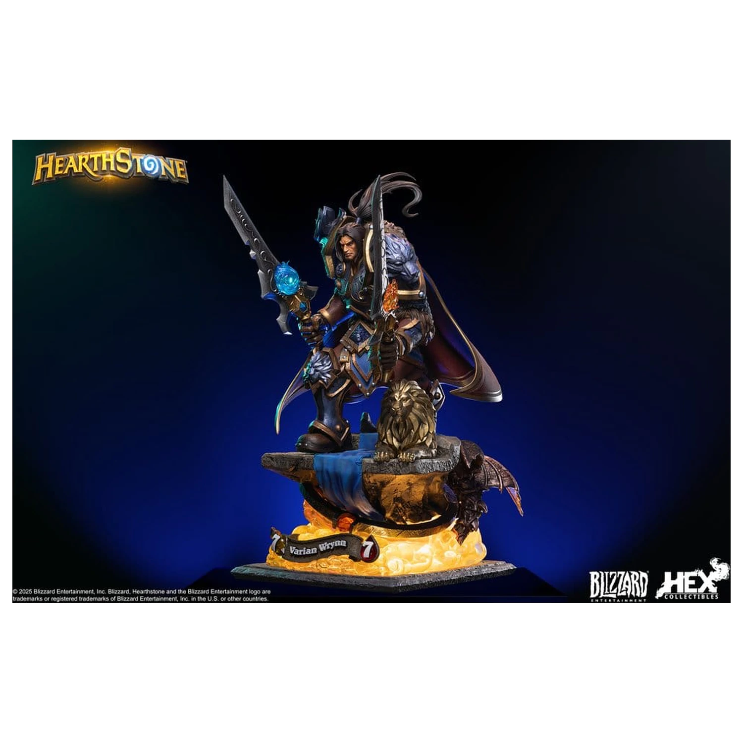 Hearthstone Statue 1/10 Varian Wrynn 31 cm product photo