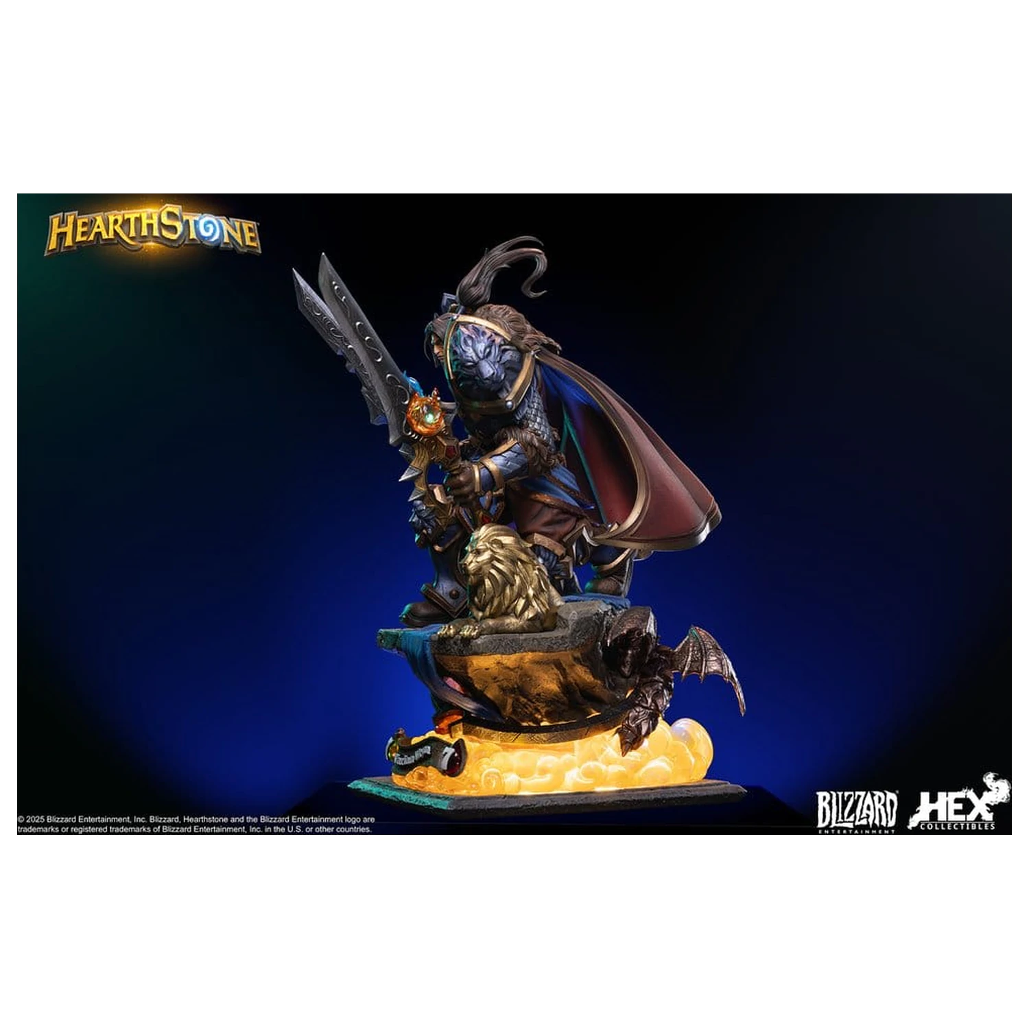 Hearthstone Statue 1/10 Varian Wrynn 31 cm product photo