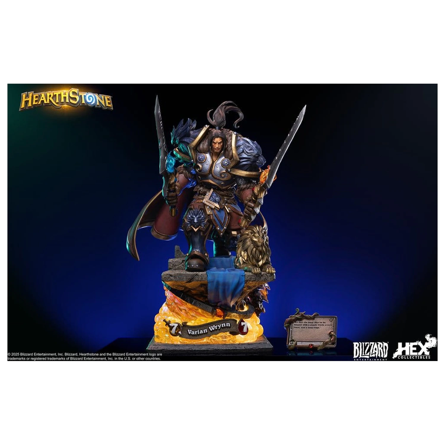 Hearthstone Statue 1/10 Varian Wrynn 31 cm product photo