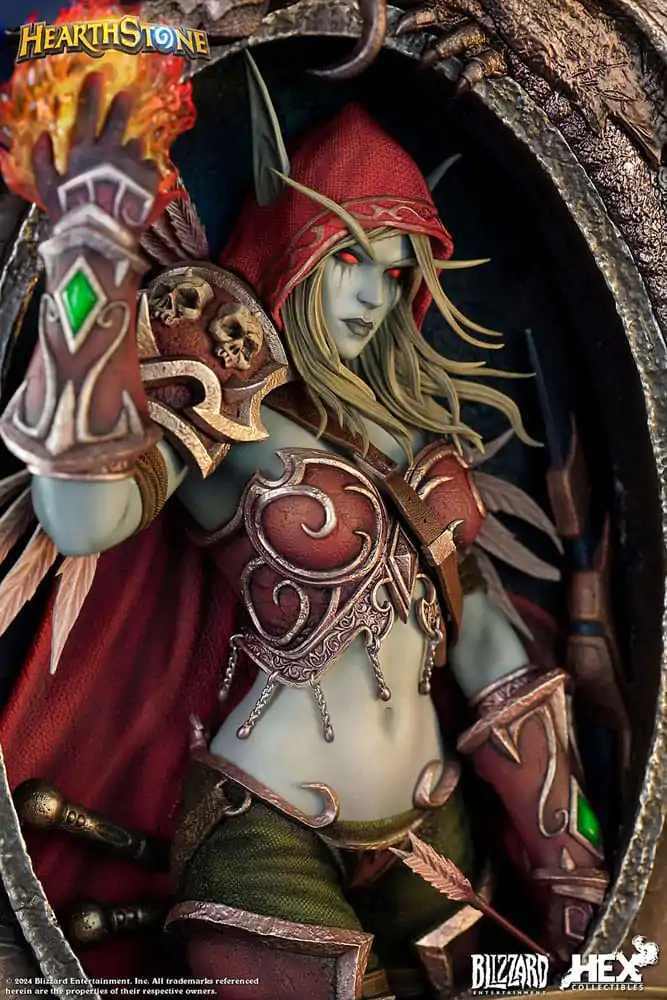 Hearthstone 3D Art Frame Statue Sylvanas Windrunner 31 cm product photo