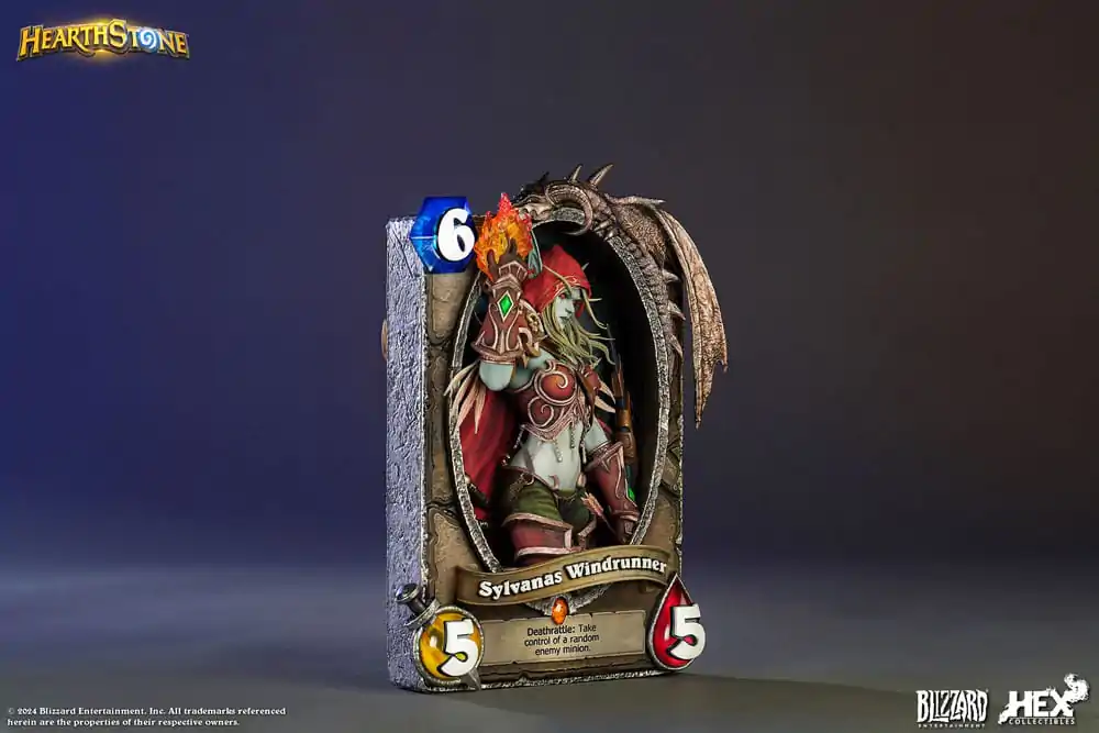 Hearthstone 3D Art Frame Statue Sylvanas Windrunner 31 cm product photo