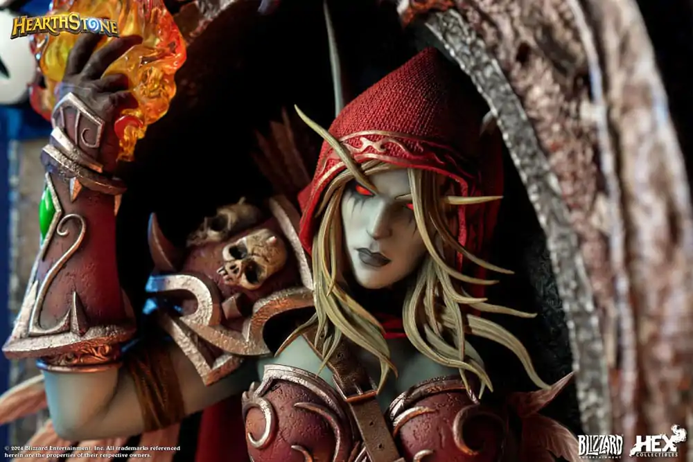 Hearthstone 3D Art Frame Statue Sylvanas Windrunner 31 cm product photo