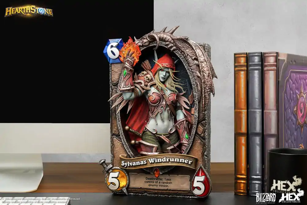 Hearthstone 3D Art Frame Statue Sylvanas Windrunner 31 cm product photo