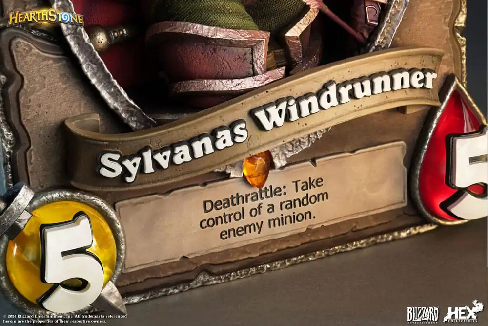 Hearthstone 3D Art Frame Statue Sylvanas Windrunner 31 cm product photo