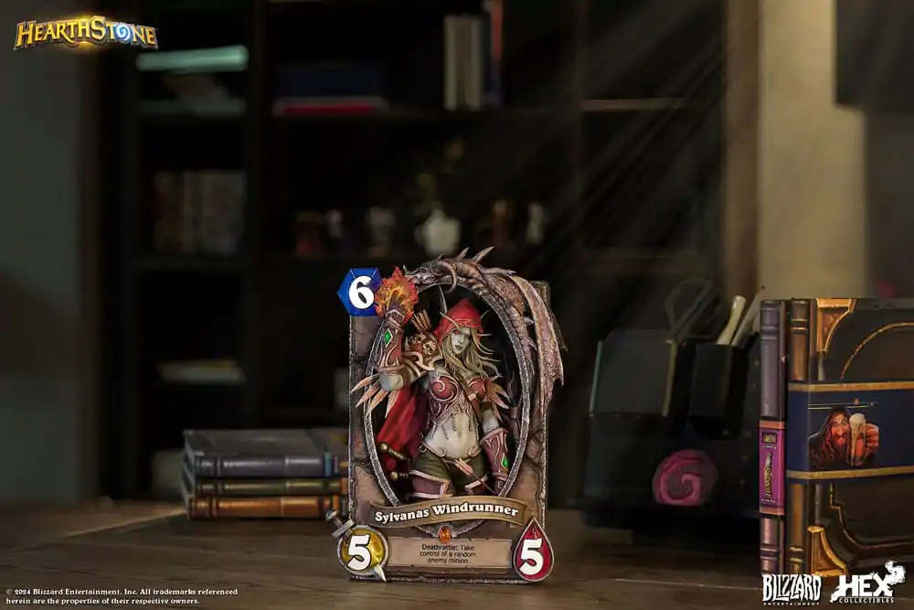 Hearthstone 3D Art Frame Statue Sylvanas Windrunner 31 cm product photo