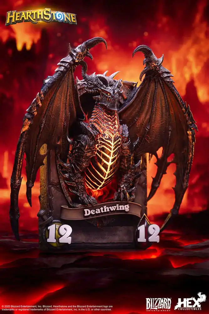 Hearthstone 3D Art Frame Statue Deathwing 34 cm product photo