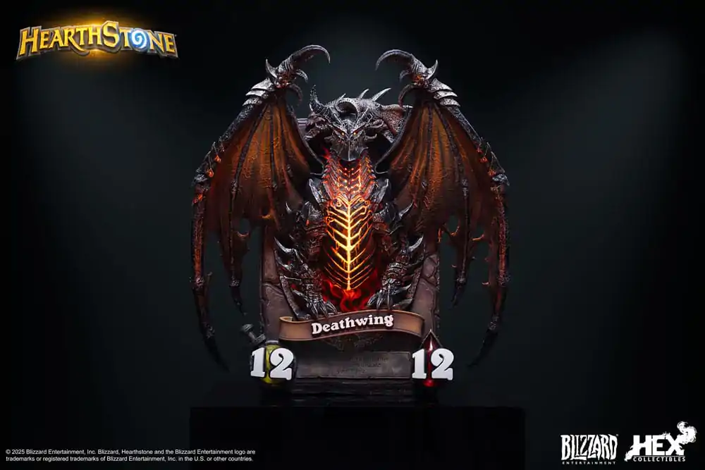 Hearthstone 3D Art Frame Statue Deathwing 34 cm product photo