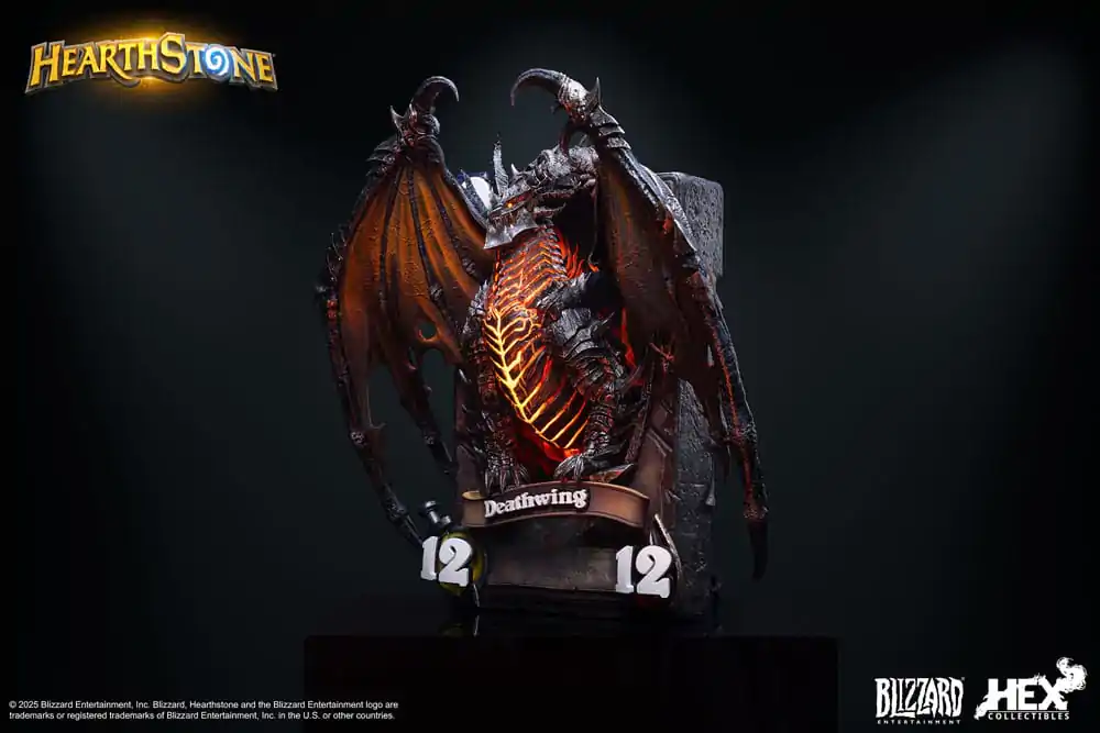 Hearthstone 3D Art Frame Statue Deathwing 34 cm product photo