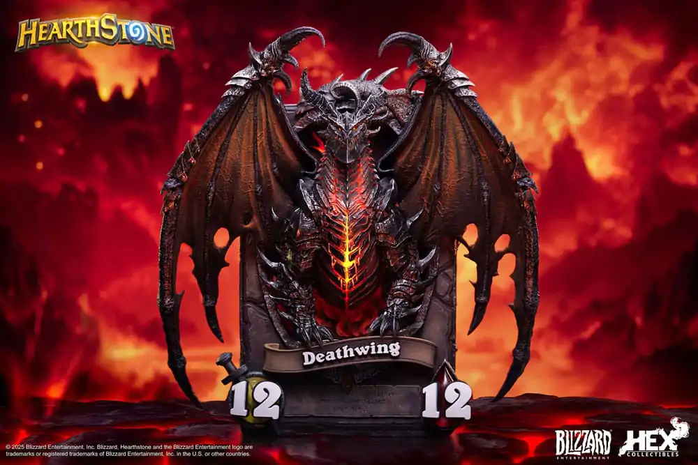 Hearthstone 3D Art Frame Statue Deathwing 34 cm product photo