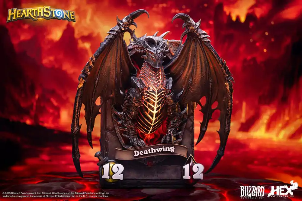 Hearthstone 3D Art Frame Statue Deathwing 34 cm product photo