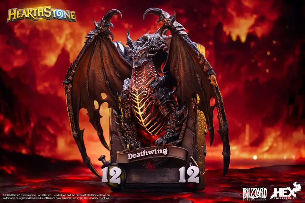 Hearthstone 3D Art Frame Statue Deathwing 34 cm product photo