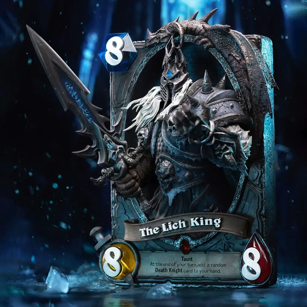 Hearthstone 3D Art Frame Statue The Lich King 31 cm product photo