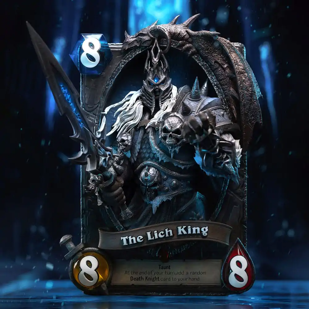 Hearthstone 3D Art Frame Statue The Lich King 31 cm product photo