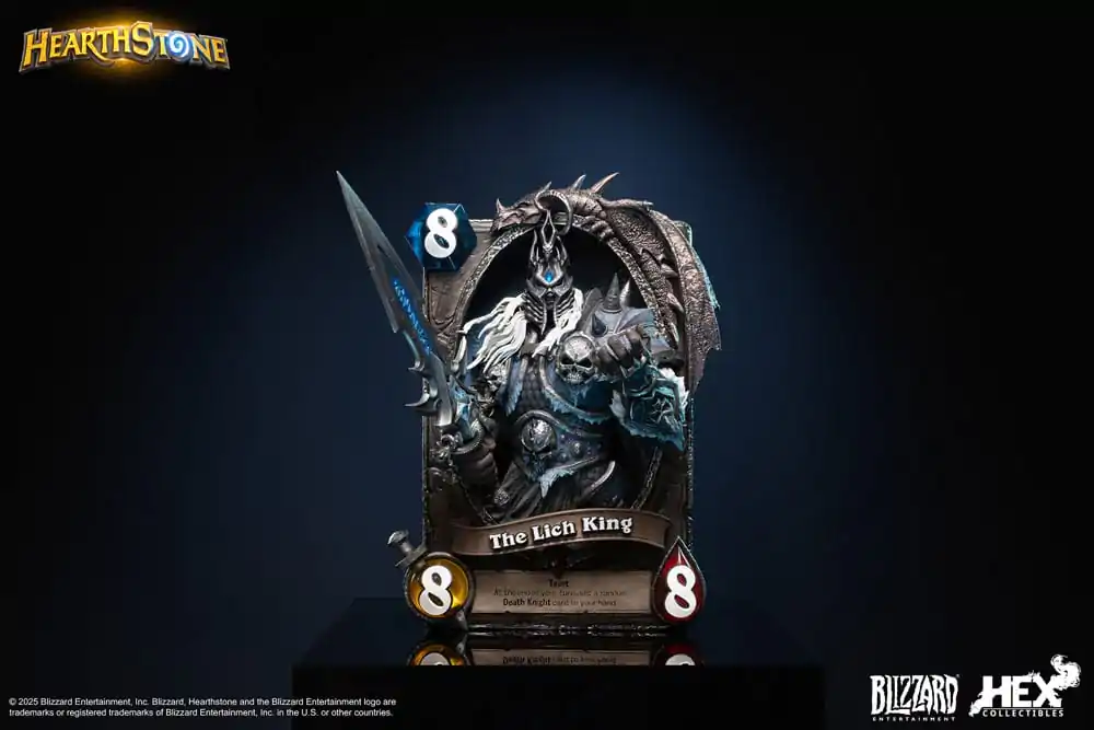 Hearthstone 3D Art Frame Statue The Lich King 31 cm product photo