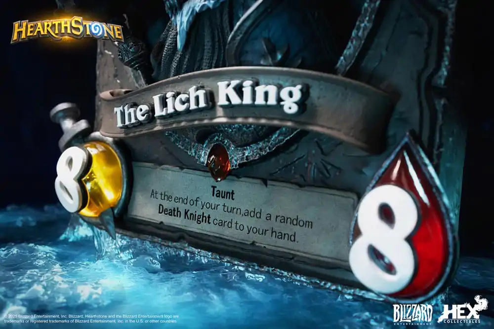 Hearthstone 3D Art Frame Statue The Lich King 31 cm product photo