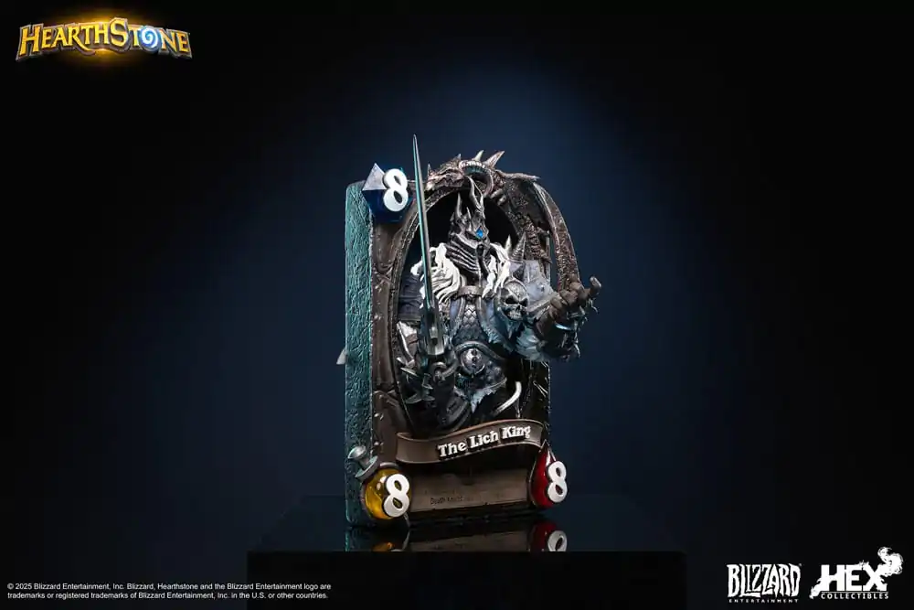 Hearthstone 3D Art Frame Statue The Lich King 31 cm product photo