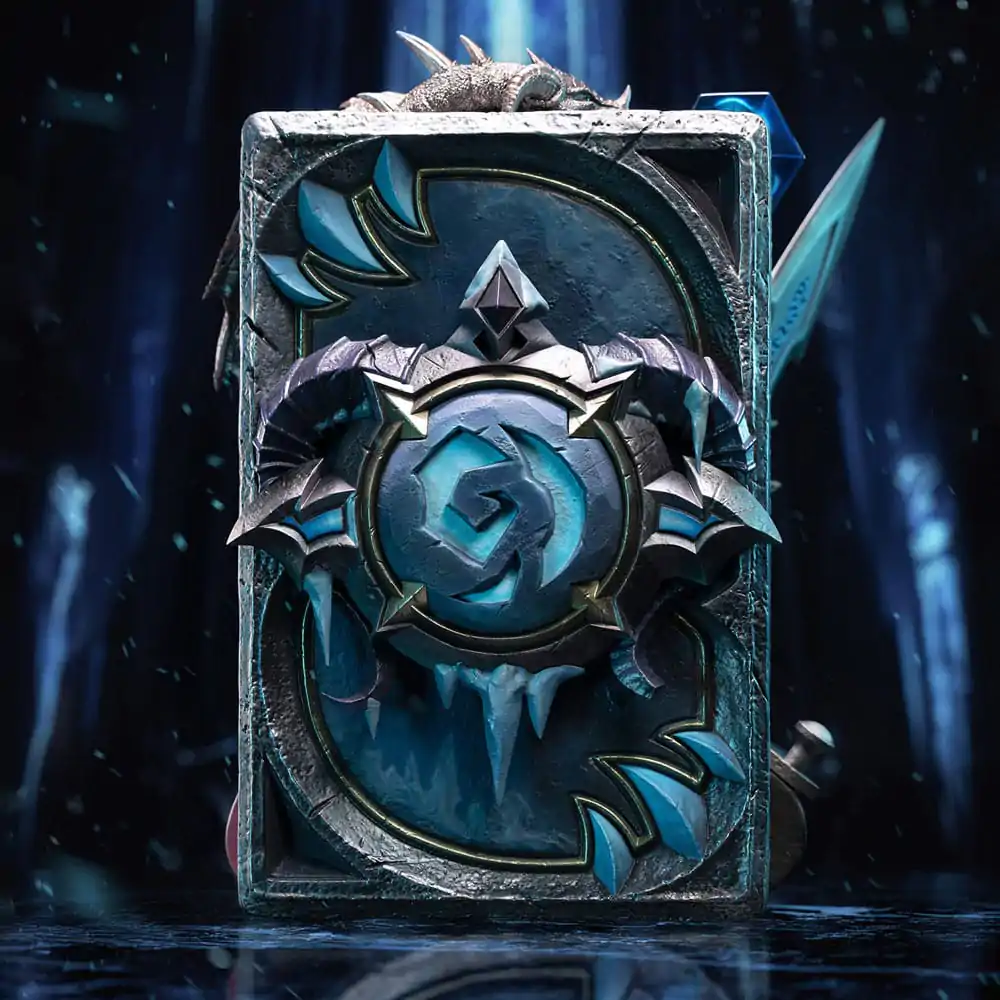 Hearthstone 3D Art Frame Statue The Lich King 31 cm product photo
