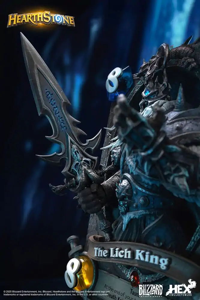 Hearthstone 3D Art Frame Statue The Lich King 31 cm product photo