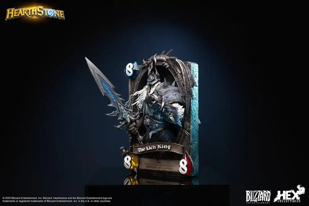 Hearthstone 3D Art Frame Statue The Lich King 31 cm product photo