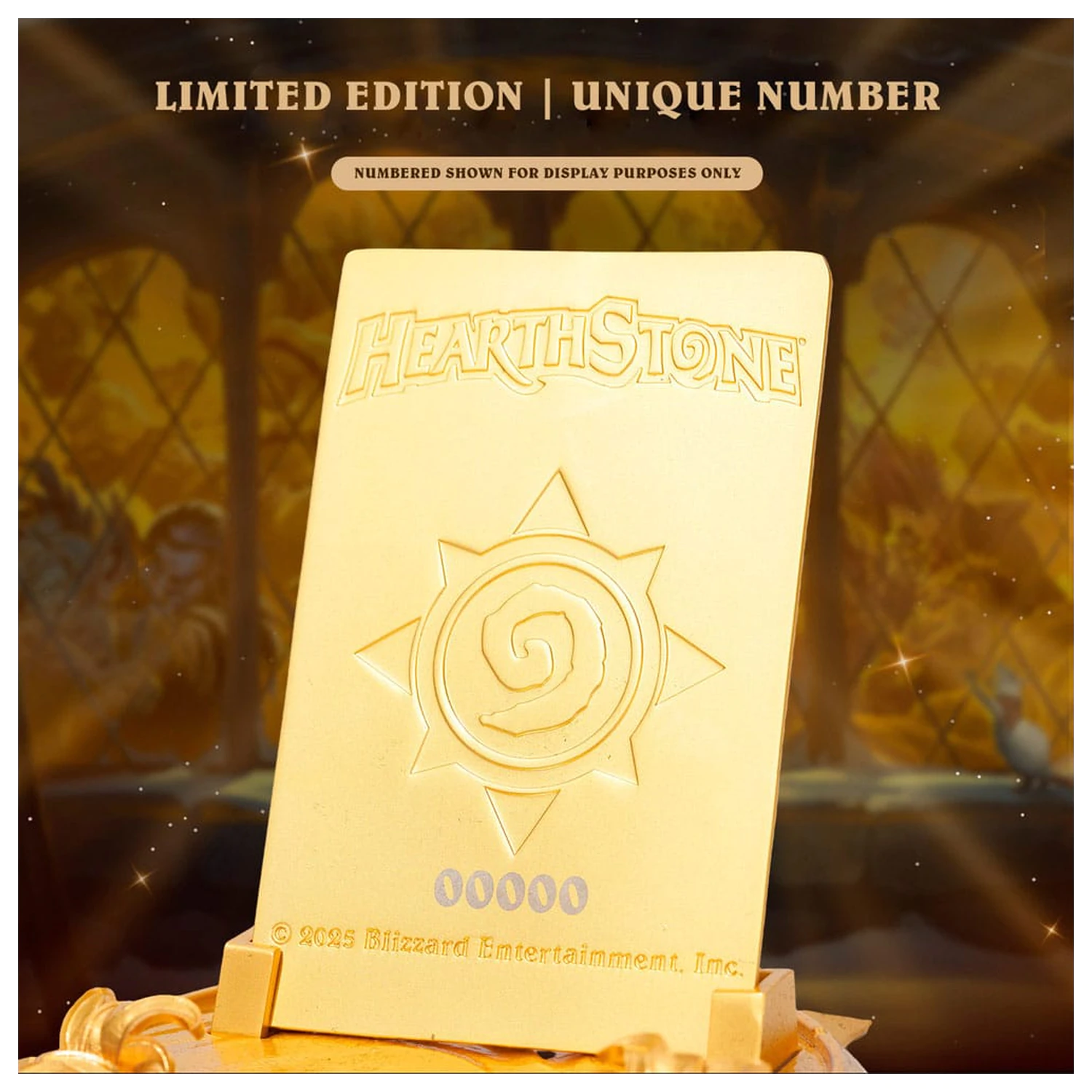 Hearthstone Replica Golden Celebration Card Back 10 cm  product photo